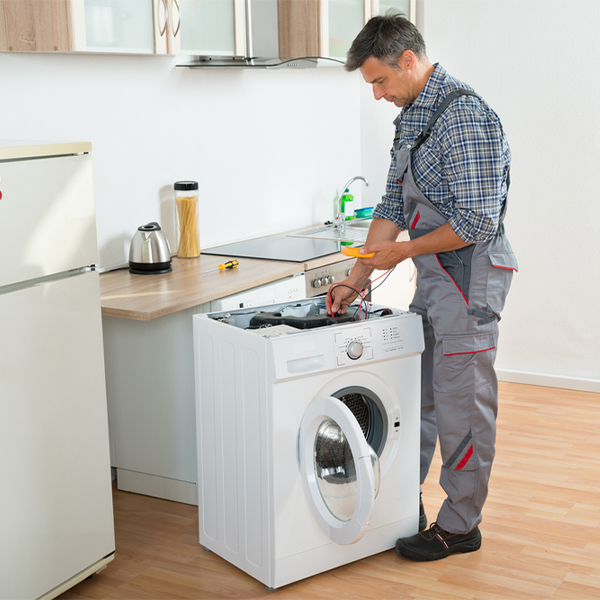 can you walk me through the steps of troubleshooting my washer issue in Manassas City County